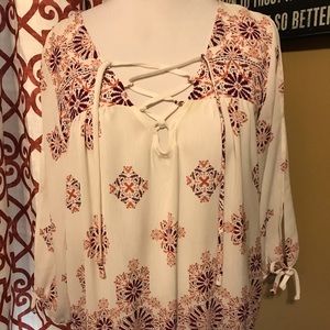 Maurices Women’s Split Sleeve Blouse